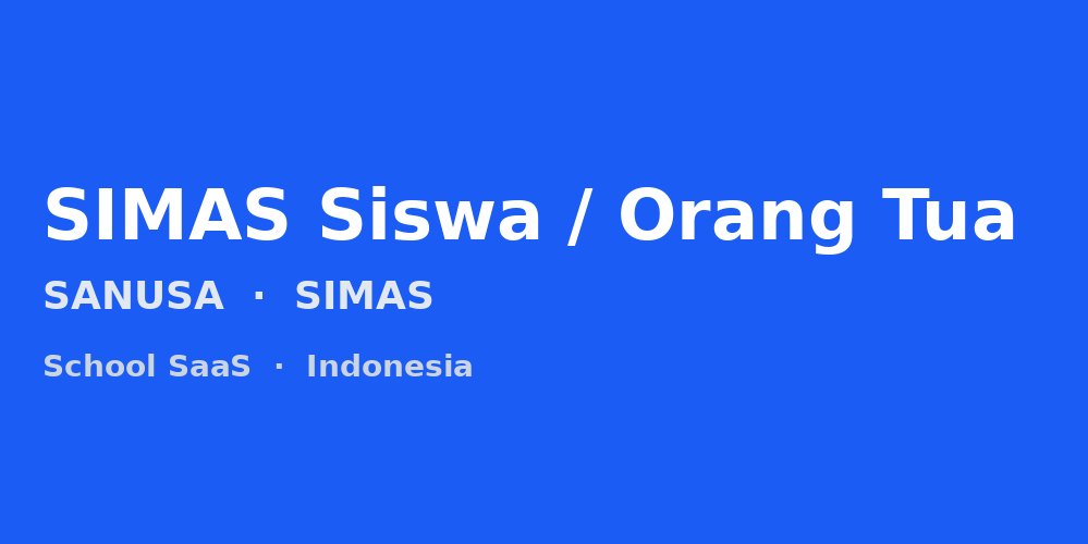 Aplikasi Siswa & Orang Tua